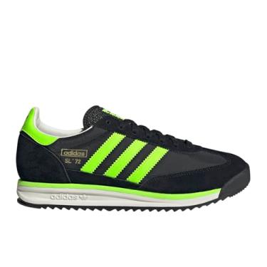 Imagem de adidas Tênis masculino Cblack/Sgreen/Owhite SL 72 RS Core blackSolar Green) Off White, tamanho 40, Multi, 4.5 Wide
