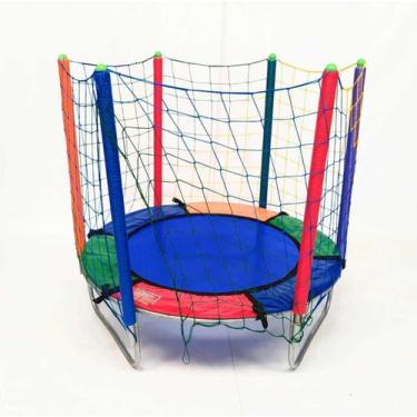 Imagem de Cama Elástica Pula Pula 1,50M Nacional Colorida - Marujão Store