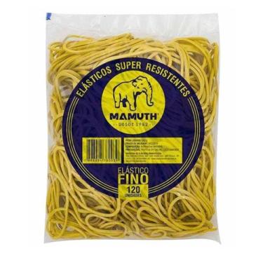 Imagem de Kit Elastico Borrachinha Organizador Escritório Latex 1 Pacote - Mamut