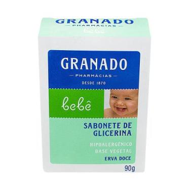 Imagem de Sabonete Infantil Granado Bebê Erva Doce com 90g, 1, 90g