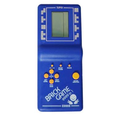 Imagem de Mini Game Retrô Portátil Brick Game 9999 In 1