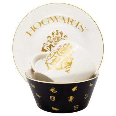 Imagem de Zonacriativa – Kit Café da Manhã Harry Potter | Caneca, Bowl e Prato em Cerâmica Resistente | Para Lanches/Refeições Rápidas e Divertidas - Café da Tarde Personalizado e Especial
