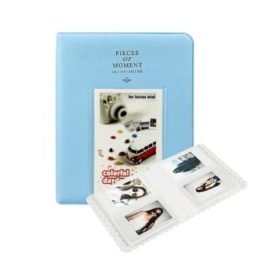 Imagem de Álbum Instax Mini para 64 fotos Pieces of Moment Azul - AMD64-03