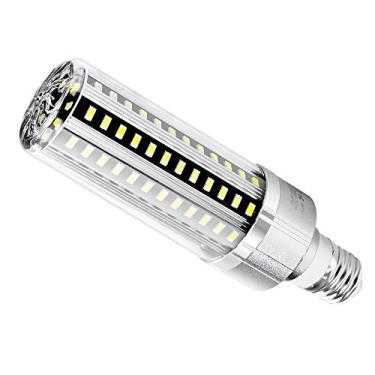 Imagem de Lâmpada LED Corn Super Brilhante Base E27 Lâmpadas Branco Quente Equivalente a 200W Incandescente Não Regulável Ângulo de Feixe 360 5000lm AC 85-265V