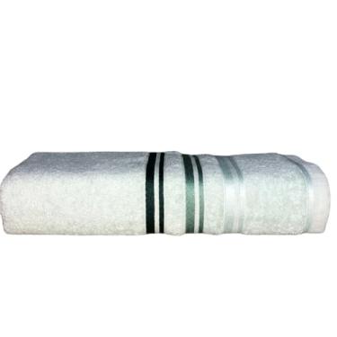 Imagem de Toalha de Rosto 100% Algodão 45x65cm Macia Absorvente Conforto Diário Banho Lavabo 12 Cores (Acqua)