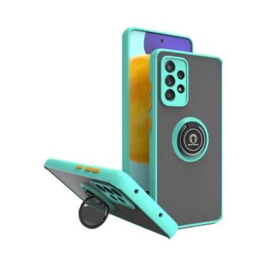 Imagem de Capa Magnética Antichoque Com Suporte De Anel Para Samsung Galaxy A73 