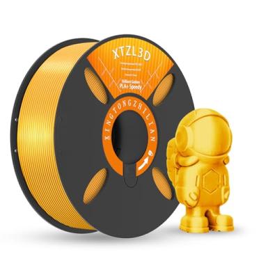 Imagem de XTZL3D Filamento de impressora 3D PLA+ de alta velocidade, diâmetro de 1,75 mm com precisão de +/- 0,02 mm, carretel reutilizável compatível com impressoras Bambu AMS e a maioria das impressoras FDM