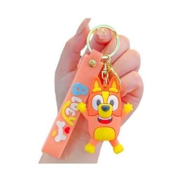 Imagem de Chaveiro De Figura Do Anime Bluey, Pingente Fofo De Bingo Para Decoraç