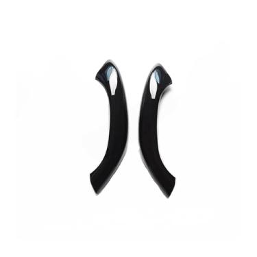 Imagem de Maçaneta interna esquerda e direita para porta de carro, compatível com bmw x1 x2 f48 f49 f39 2016-2020, substituição de acabamento da tampa externa(Piano black 2)