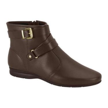 Imagem de Bota Rasteira Fivela Cano Baixo Conforto Beira Rio 9084.102-Feminino