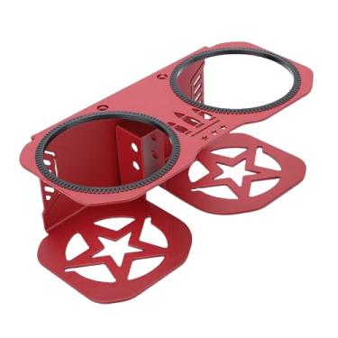 Imagem de Tbest Suporte de Copo para Barra de Apoio, Substituição Durável e Segura Estável para 570 800 900 1000 Xp Turbo S4 Trail Series Acessórios de Veículos (Vermelho)
