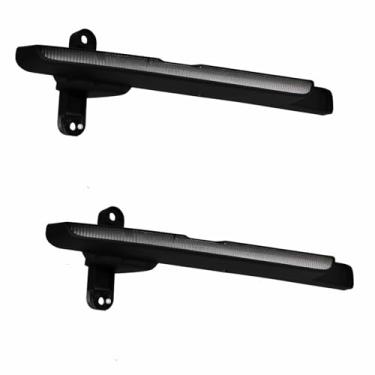 Imagem de BINQIGOO Luz de LED para corrida diurna, para-choque dianteiro, luz de neblina, seta sequencial âmbar DRL, compatível com Toyota Corolla 2024 2025 SE XSE Nightshade, 2 peças