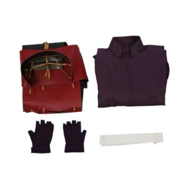 Imagem de Fantasia De Cosplay Masculina De Anime Akatsuki Uchiha Madara Com Arma