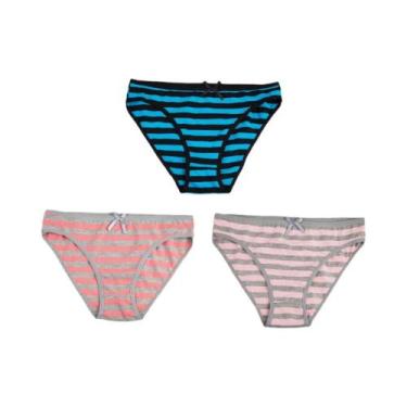 Imagem de Conjunto De Calcinhas De Renda Sexy Para Mulheres, Estampa Listrada, L