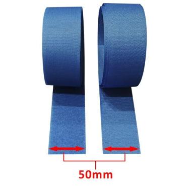 Imagem de Fecho De Contato Macho E Fêmea 50mm X 1 Metro Azul Royal - Velfix, Azu