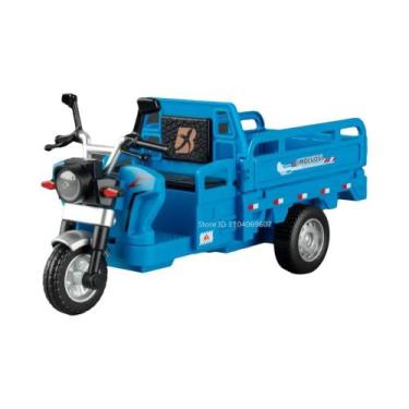 Imagem de Miniatura De Triciclo Infantil Em Liga Metálica Com Som E Luz, Brinque