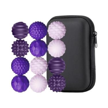 Imagem de Brinquedo Antiestresse Com Bolas Magnéticas 6 12 Peças EDC Para Alívio