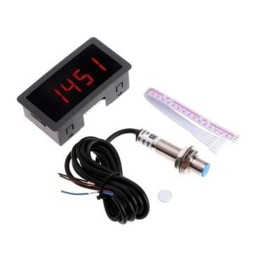 Imagem de Tacômetro Digital com Display RPM e Sensor Hall Indutivo - RoboBuilder