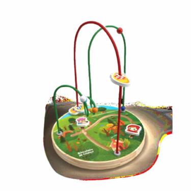 Imagem de Montanha Russa e Labirinto - Chapeuzinho Vermelho - 1566  - Brincadeira De Criança