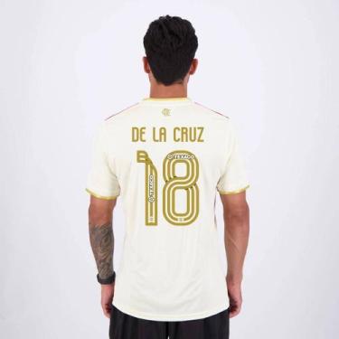 Imagem de Camisa Adidas Flamengo III 2025 18 De La Cruz, EG