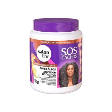 Imagem de Ativador De Cachos Super Óleos SOS Cachos 1kg Salon Line