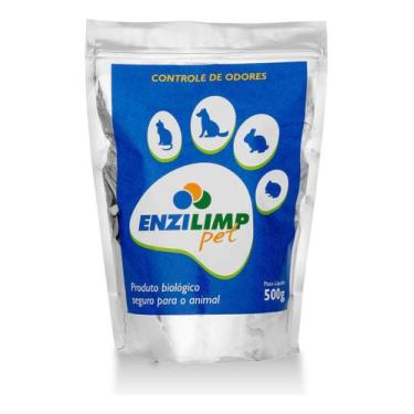 Imagem de Elimina Odores Tapetes Caixas De Areia Enzilimp Pet 500g