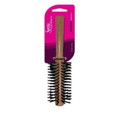 Imagem de Escova de Cabelo Sveda Hair Madeira Redonda