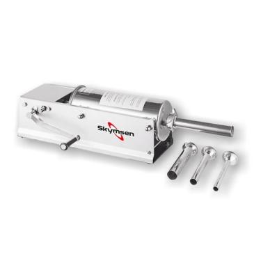 Imagem de Ensacadeira Manual De Linguiça Skymsen El5 Horizontal Inox 5 Litros 707120