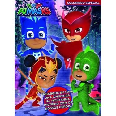 Imagem de Livro - PJ Masks Colorindo Especial - On Line