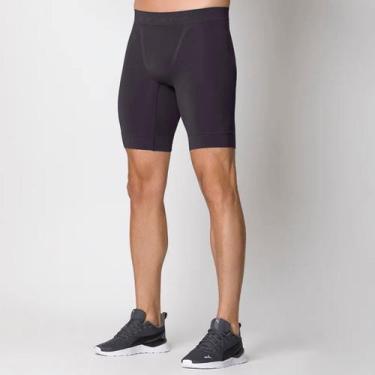 Imagem de Bermuda Térmica Masculina sem Costura Selene Corrida Esporte, P, 251, 