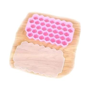 Imagem de Forma De Gelo De Silicone Com 148 Compartimentos E Tampa, Fácil De Des