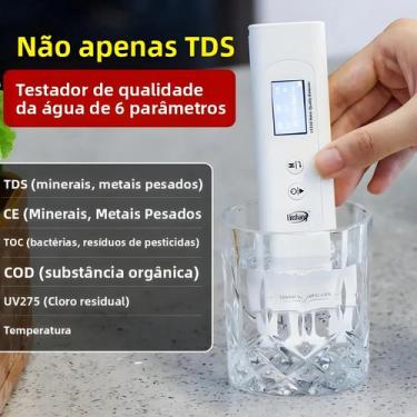 Imagem de Medidor De Qualidade Da Água Multi-Parâmetro À Prova d'Água LS310 TDS 