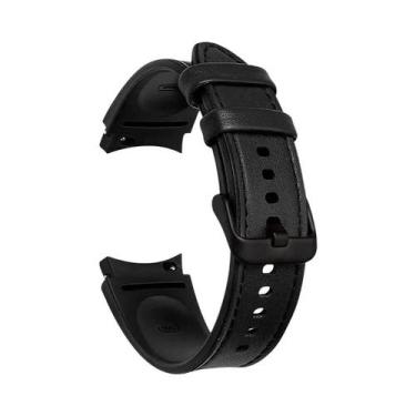 Imagem de Pulseira De Substituição Em Silicone E Couro Para Samsung Galaxy Watch