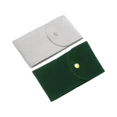 Imagem de Bolsa De Flanela Para Relógio, Estojo De Armazenamento Para Viagem, Du