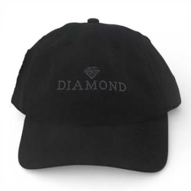 Imagem de Boné Diamond Dad Hat Classic - Preto-Unissex