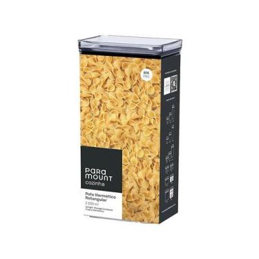 Imagem de Pote Hermético Lumini Retangular 2.600 Ml - Paramount