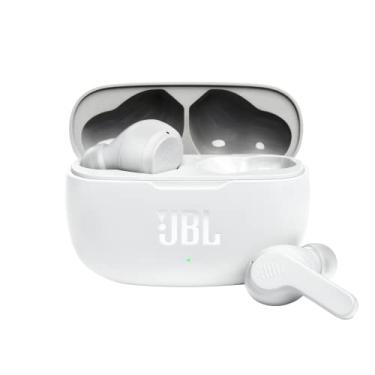 Imagem de JBL, Fone de Ouvido Bluetooth, Wave 200 TWS - Branco