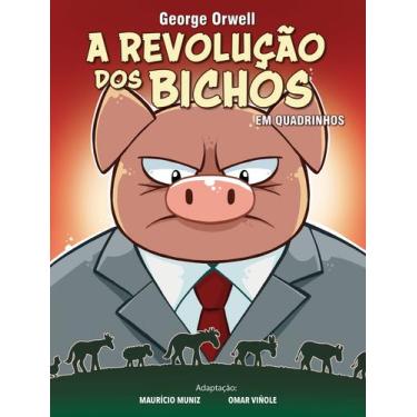 Imagem de Livro - A Revolução dos bichos  Em Quadrinhos