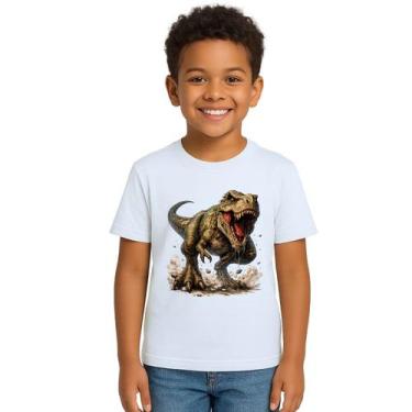 Imagem de Camiseta Dinossauro Tiranossauro Rex T-Rex Personalizada - Use P4, Bra