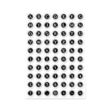 Imagem de Carimbos Transparentes Vintage Para Scrapbooking DIY: Fundo De Janelas