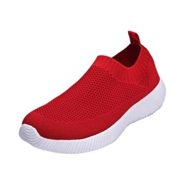 Imagem de Tênis De Malha Para Mulheres, Respirável E Casual, Sapatos De Caminhad