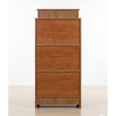 Imagem de Balcão Caixa Com Gaveta Lojas E Comércios 100% Mdf Amadeirado Desmontado - Suprema Móveis