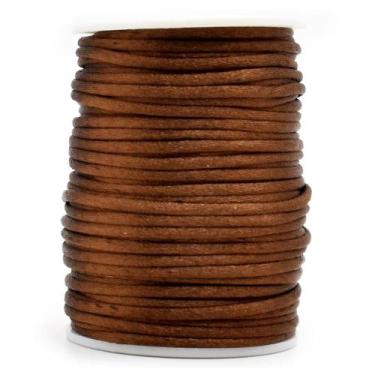 Imagem de Cordão de Cetim Rabo de Rato 4mm 50 Metros - Círculo, 601 CHOCOLATE