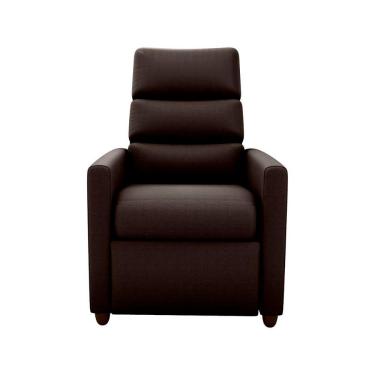 Imagem de Poltrona Do Papai Reclinável Turin Suede Marrom Matrix