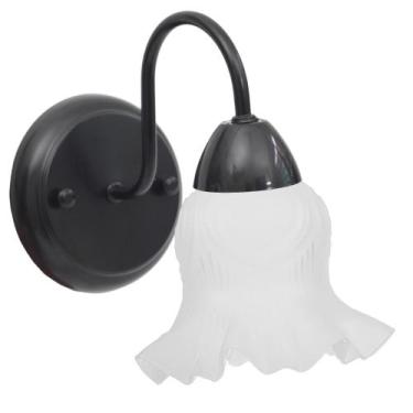 Imagem de Arandela Colonial Classic de Parede Com Tulipa Caracol - CM GLASS - CL