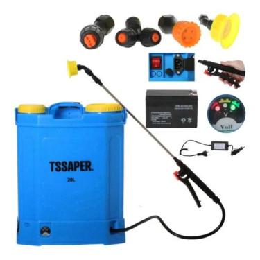 Imagem de Pulverizador Costal a Bateria Elétrico Automatico 20 litros - Congratu