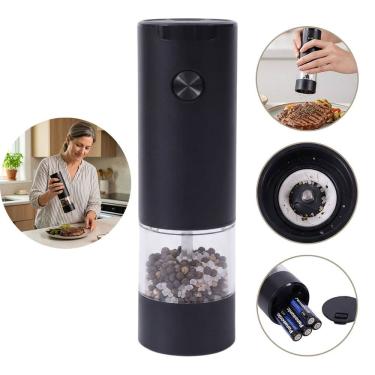 Imagem de Moedor Elétrico Automático Sal Pimenta Grãos Ajustável