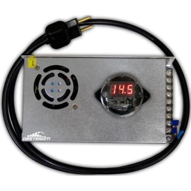 Imagem de Fonte Automotiva Com Voltimetro Taramps 30 Ampers Bi Volt - OESTESOM