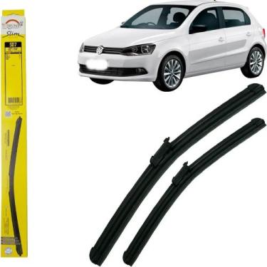 Imagem de Par de Palhetas do Limpador Dianteiro Gol Saveiro Voyage G6 G7 2013 at