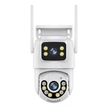 Imagem de Câmera De Segurança Lente Dupla a Prova de água IP66 Camera IP WiFi 36